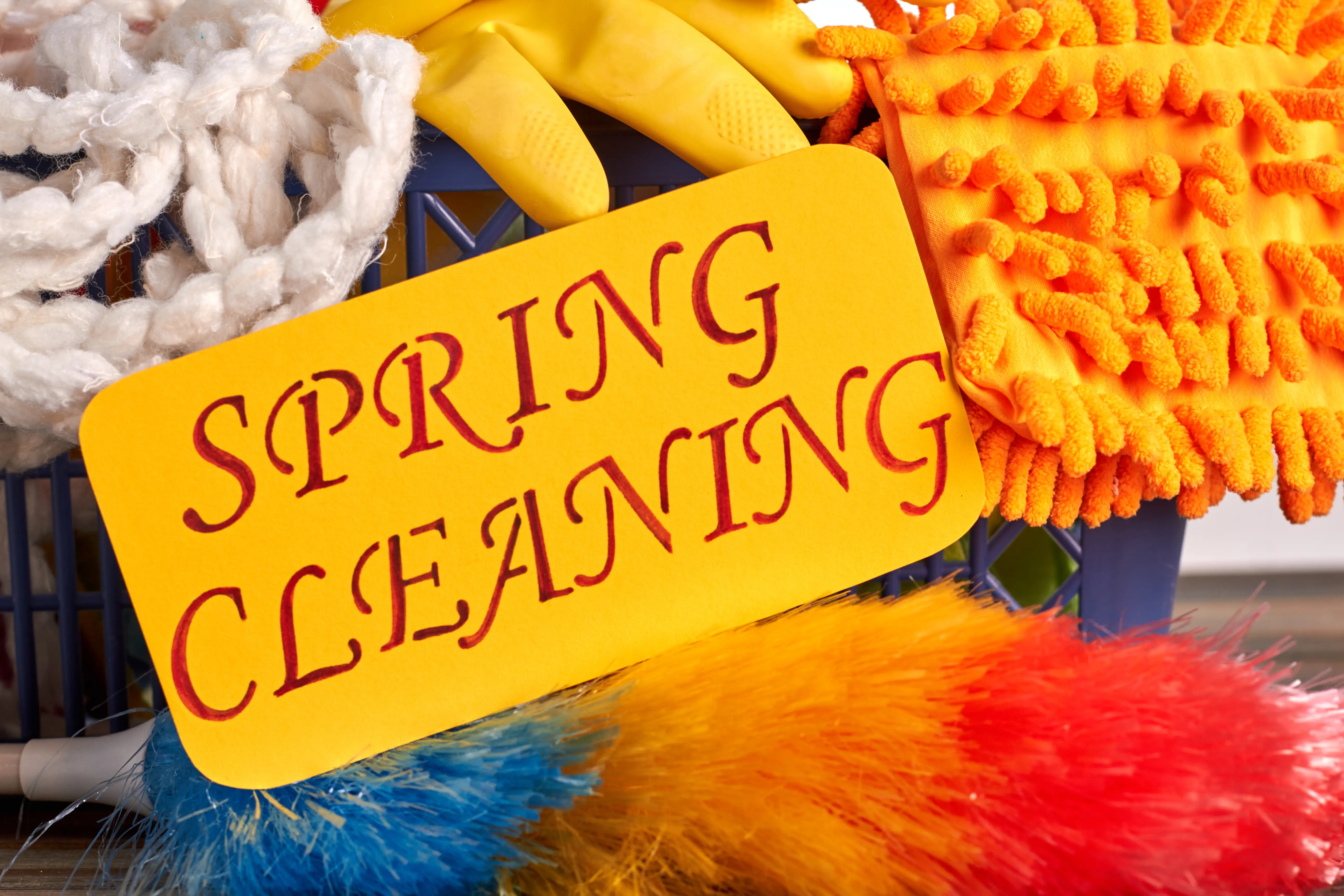 spring cleaning